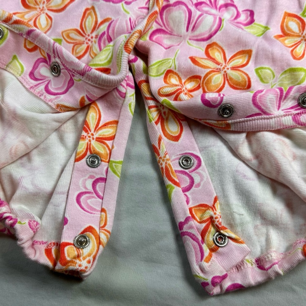Baby Lulu Vintage Y2K Snap Romper 6-12 months NWT - Picture 5 of 5